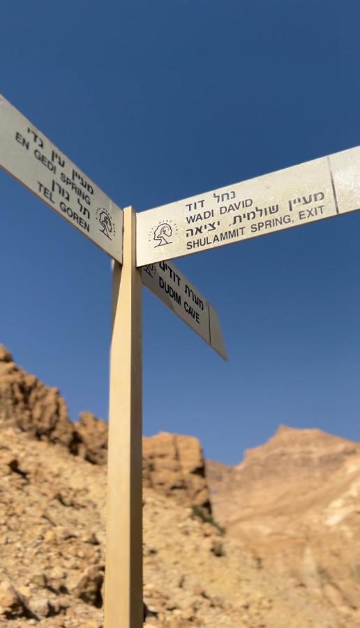 Отель Badolina Ein Gedi Glamping Экстерьер фото