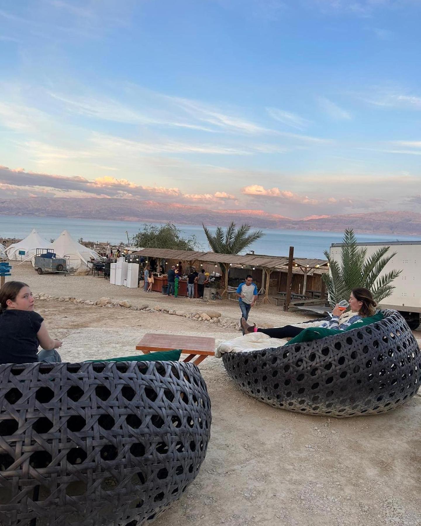 Отель Badolina Ein Gedi Glamping Экстерьер фото