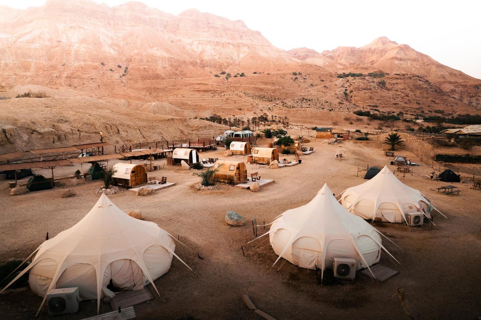 Отель Badolina Ein Gedi Glamping Экстерьер фото